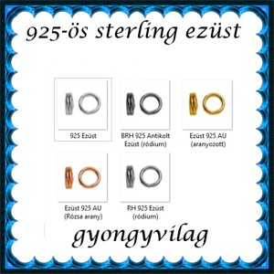 Brățară de bijuterii din argint 925: cerc dublu ESZK D 5x0,8g -  - Artynos.ro
