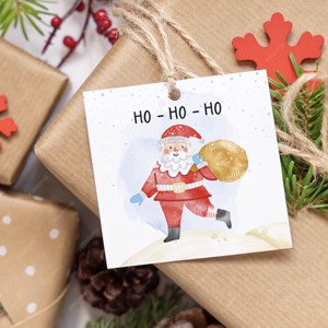 Card cadou Moș Crăciun 3 bucăți -  - Artynos.ro