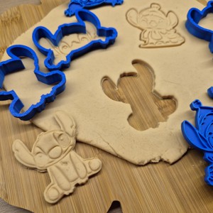 Forma de taiat fursecuri Stitch � Forma de taiat in forma de personaj din Lilo si Stitch � Imprimata 3D - Artynos.ro
