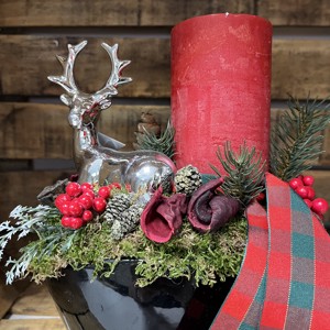 Ornament pentru masa de Advent Ren - Artynos.ro