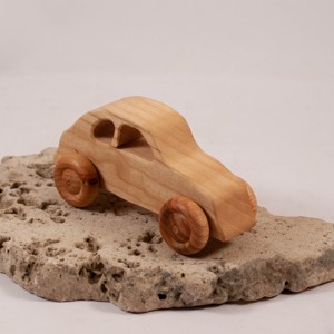 Jucărie mașină din lemn, mașină buggy, mașină din lemn -  - Artynos.ro