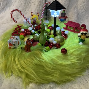 Coroana de tenis de masa Grinch Craciun, , , ARTYNOS