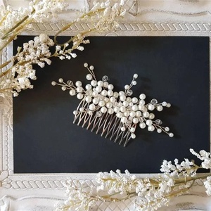 ANAIS - Pieptan mireasa - accesorii nuntă - ornamente de păr de nuntă - accesorii păr nuntă - Artynos.ro