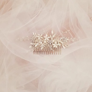 JULIA - pieptan mireasa - accesorii nuntă - ornamente de păr de nuntă - accesorii păr nuntă - Artynos.ro