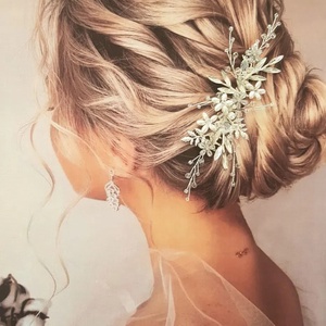 JULIA - pieptan mireasa - accesorii nuntă - ornamente de păr de nuntă - accesorii păr nuntă - Artynos.ro