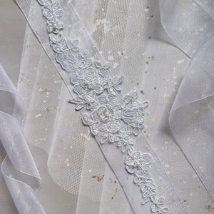 Esarfa pentru traditia dezgatitului miresei - accesorii nuntă - ornamente de păr de nuntă - accesorii păr nuntă - Artynos.ro