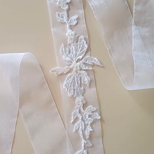 Esarfa pentru traditia dezgatitului miresei - accesorii nuntă - ornamente de păr de nuntă - accesorii păr nuntă - Artynos.ro