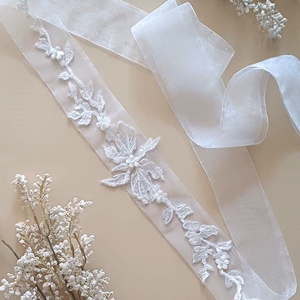Esarfa pentru traditia dezgatitului miresei - accesorii nuntă - ornamente de păr de nuntă - accesorii păr nuntă - Artynos.ro