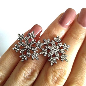 Set zirconiu Snowflake - crăciun - cadouri de moș crăciun - cadouri de moș crăciun - Artynos.ro