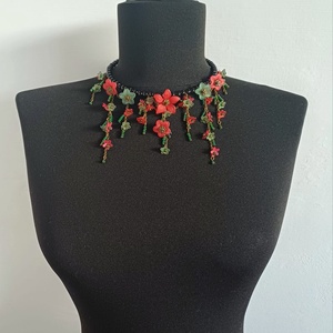 Colier floral, Bijuterii, Coliere, Coliere cu multiple siruri, Confectionarea bijuteriilor, ARTYNOS