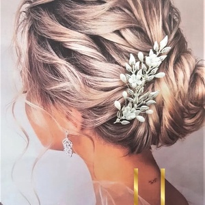 Pieptene mireasa INES - accesorii nuntă - ornamente de păr de nuntă - accesorii păr nuntă - Artynos.ro