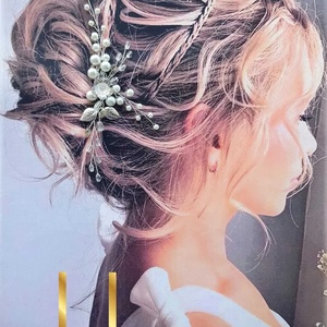 Accesoriu par mireasa/Pin mireasa - accesorii nuntă - ornamente de păr de nuntă - accesorii păr nuntă - Artynos.ro