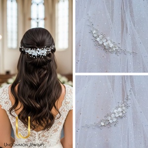 ADORA - Accesoriu de par pentru mirese - Artynos.ro