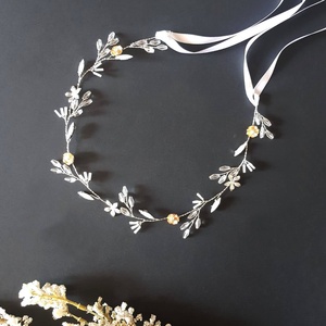 Coronita Cara - accesorii nuntă - ornamente de păr de nuntă - accesorii păr nuntă - Artynos.ro