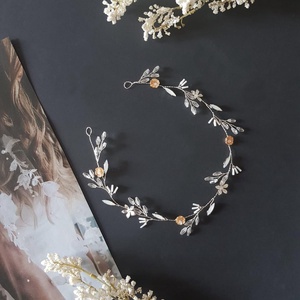 Coronita Cara - accesorii nuntă - ornamente de păr de nuntă - accesorii păr nuntă - Artynos.ro