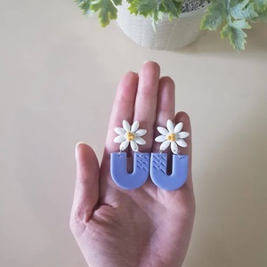 Cercei florali - bijuterii - cercei - cercei lungi - Artynos.ro