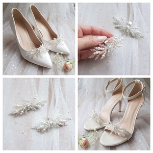 LUNA - Clipsuri pantofi mireasa - accesorii nuntă - pantofi de mireasă  - Artynos.ro
