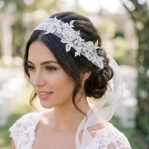 Esarfa pentru traditia dezgatitului miresei - accesorii nuntă - ornamente de păr de nuntă - accesorii păr nuntă - Artynos.ro
