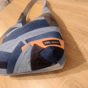 Sacosa umăr Unicat denim - genți și portofele - geantă pentru cumpărături - totebaguri - Artynos.ro