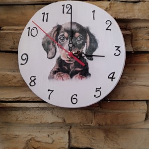 Ceas de perete Dute Dachshund, , , ARTYNOS