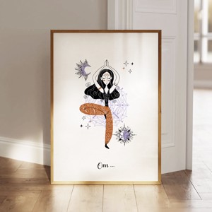 Yoga poster, yoga motivational imagine, yoga studio decor de perete, , , ARTYNOS