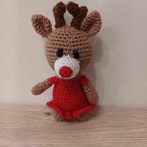 Amigurumi fata ren - Artynos.ro