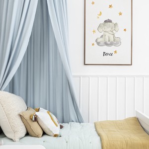 Decal de perete pentru camera copilului, poster elefant, set unic personalizat de imagini cu animale, 3 bucăți -  - Artynos.ro