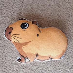 Pernă de somn Capybara (pernă în formă de animal, pernă unică) -  - Artynos.ro