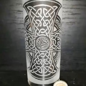 Pahar cu model de cruce celtica , , , ARTYNOS