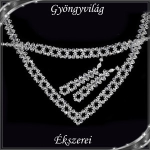 Set de bijuterii de nuntă, de mireasă, casual, cristal Swarovski SSZE-SW04-1 5328 -  - Artynos.ro