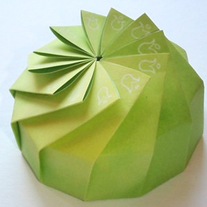 Cutie specială de hârtie verde deschis -  - Artynos.ro