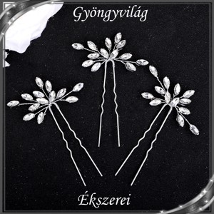 Bijuterii, ornamente de păr, catarame de păr: nuntă, mireasă, ornamente de păr casual S-H-TŰ06e esz 3db -  - Artynos.ro
