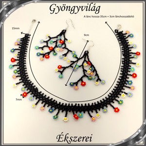 Seturi de bijuterii: cercel cu perle - set colier SSZ-E925-ÜGY01-1 -  - Artynos.ro