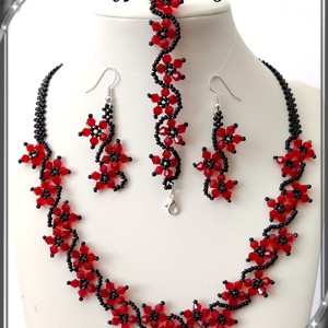 Nunta, mireasa, set de bijuterii casual, SSZEB-GY03-bi-1 - Artynos.ro