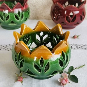 Suport de lumânări Tulip set de 3 - casă & stil de viață - lumânări, parfumuri, arome - lumânări și sfeșnice - Artynos.ro