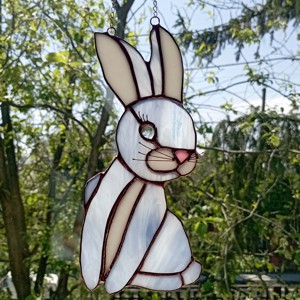 Paște Bunny urechi soare catcher pentru fereastră -  - Artynos.ro
