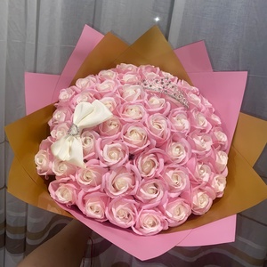 Buchet Soft Pink - accesorii locuință - accesorii pentru decorat casa - suport de flori - buchete de flori - Artynos.ro