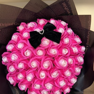 Buchet Black and Pink - casă & stil de viață - accesorii pentru decorat casa - suport de flori - buchete de flori - Artynos.ro