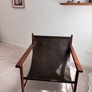 Scaun OG cu șezut de piele - casă & stil de viață - mobilier artizanal - scaune, taburete, fotolii - Artynos.ro