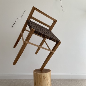 Scaun impletit, Casa & Stil de viata, Mobilier artizanal, Scaune, Prelucrarea lemnului, Pielarie, ARTYNOS