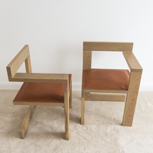 Steltman chair, Casa & Stil de viata, Mobilier artizanal, Set de scaune, Prelucrarea lemnului, Pielarie, ARTYNOS