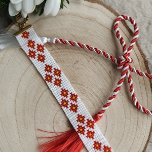 Brățară handmade , Bijuterii, Brățări, Brățară cu mărgele, Împletituri, broderie cu mărgele, Împletitură, ARTYNOS