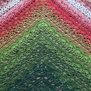 Șal croșetat  - îmbrăcăminte și modă - eșarfe, pălării, fularuri - bandă pentru cap - Artynos.ro