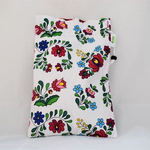 Sac captusit pentru paine 1kg, nowaste, ecologic, broderie Kalocsai (marimea S) sau wetbag - geantă și husă - geantă pentru cumpărături - pungă de pâine - Artynos.ro