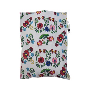 Sac pentru paine 3kg, nowaste, ecologic, broderie Kalocsai (marimea L)sau wetbag - geantă și husă - geantă pentru cumpărături - pungă de pâine - Artynos.ro