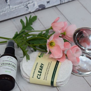 Pernite/dischete demachiante reutilizabiledin bumbac, zero waste, set 7 buc - baie și frumusețe - accesorii pentru îngrijirea feței - disc curățare a feței - Artynos.ro