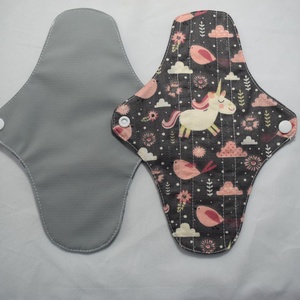 Absorbant intim lavabil din bumbac, regular, unicorn, 23 cm -1 buc - baie și frumusețe - accesorii de igienă intimă - absorbant igienic - Artynos.ro
