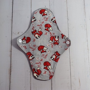 Absorbant intim lavabil din bumbac, regular, vulpite, 23 cm -1 buc - baie și frumusețe - accesorii de igienă intimă - absorbant igienic - Artynos.ro