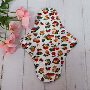 Absorbant intim lavabil din bumbac, regular, ciupercute, 23 cm -1 buc - baie și frumusețe - accesorii de igienă intimă - absorbant igienic - Artynos.ro