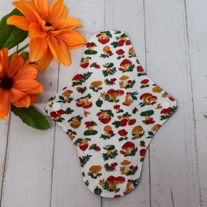 Absorbant intim lavabil din bumbac, regular, ciupercute, 23 cm -1 buc - baie și frumusețe - accesorii de igienă intimă - absorbant igienic - Artynos.ro